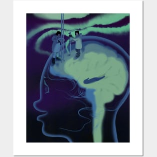 Home Brain in the Polar Region Posters and Art